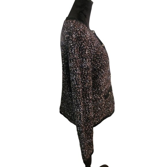 Cato Black Button Up Cardigan Size XL - Picture 5 of 5